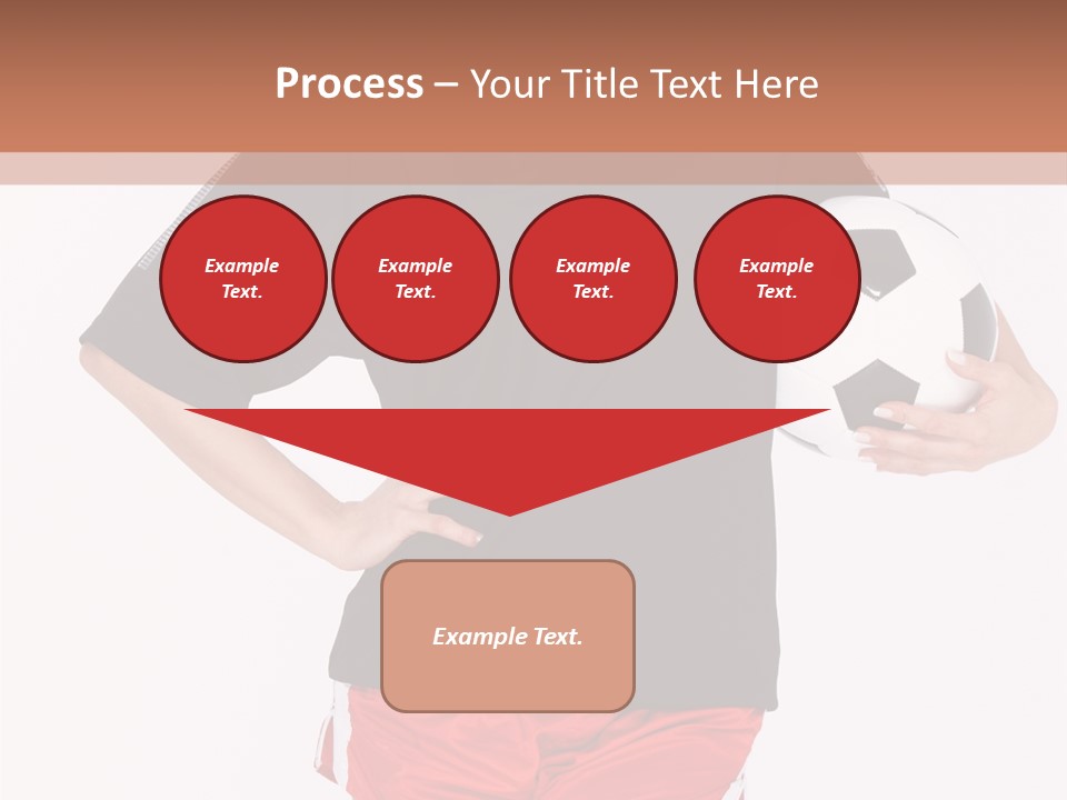 Female Beautiful Active PowerPoint Template