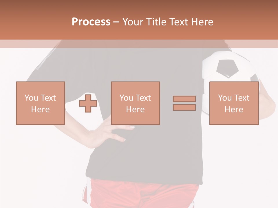 Female Beautiful Active PowerPoint Template