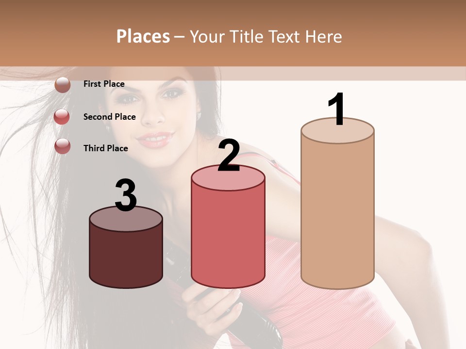 Beauty Teenagers Beautiful PowerPoint Template