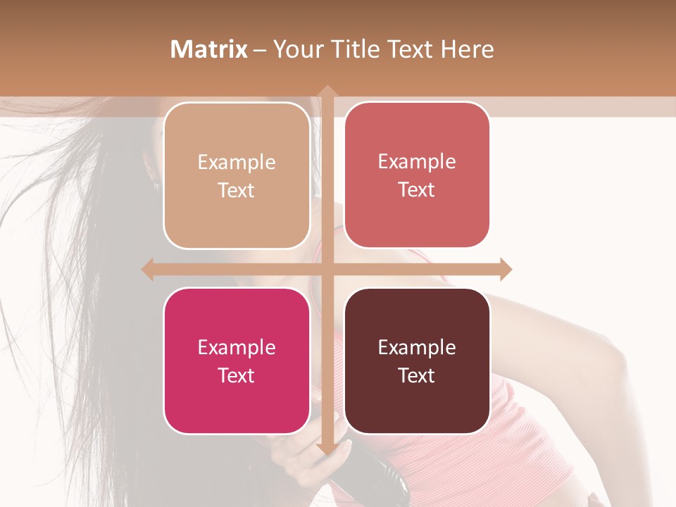 Beauty Teenagers Beautiful PowerPoint Template