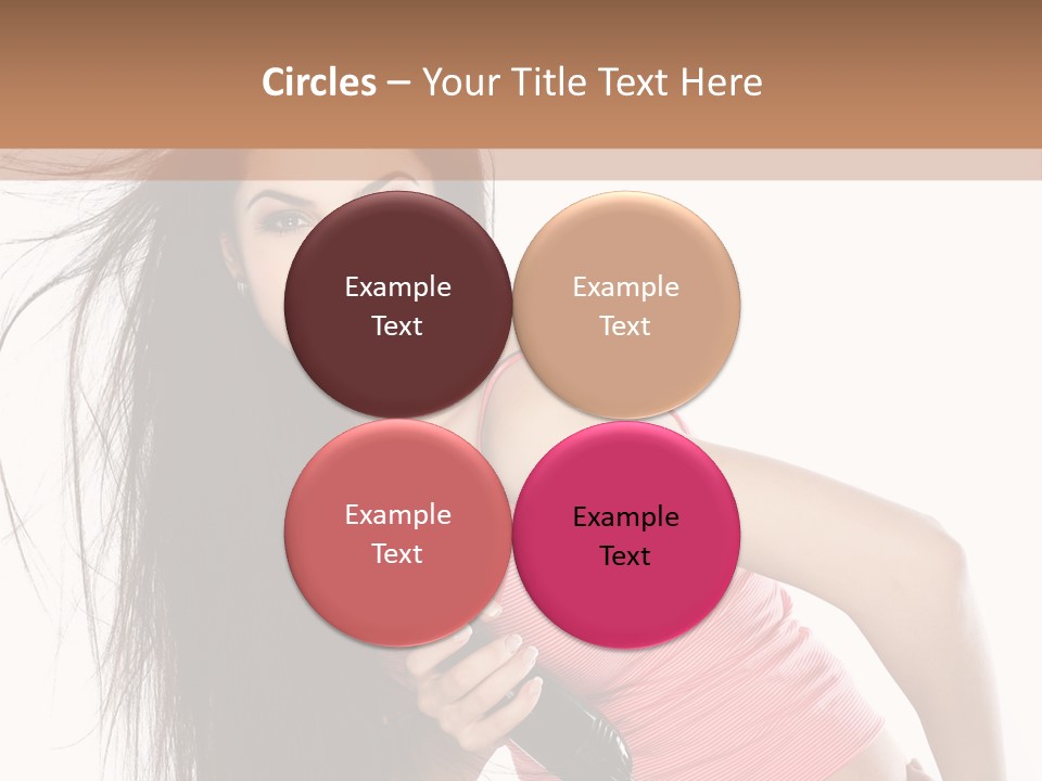 Beauty Teenagers Beautiful PowerPoint Template