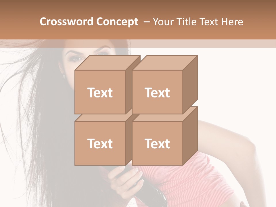 Beauty Teenagers Beautiful PowerPoint Template