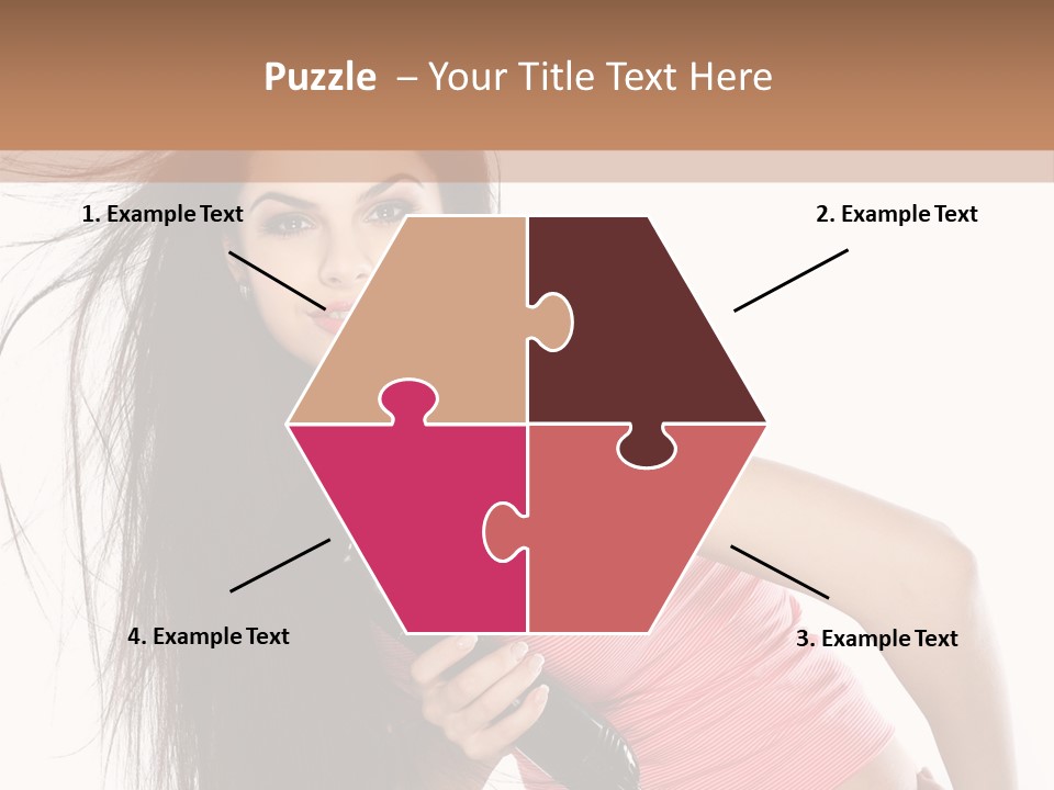 Beauty Teenagers Beautiful PowerPoint Template