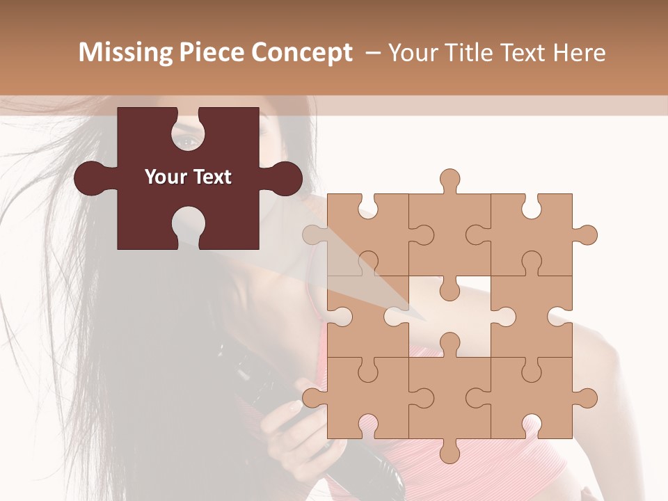 Beauty Teenagers Beautiful PowerPoint Template