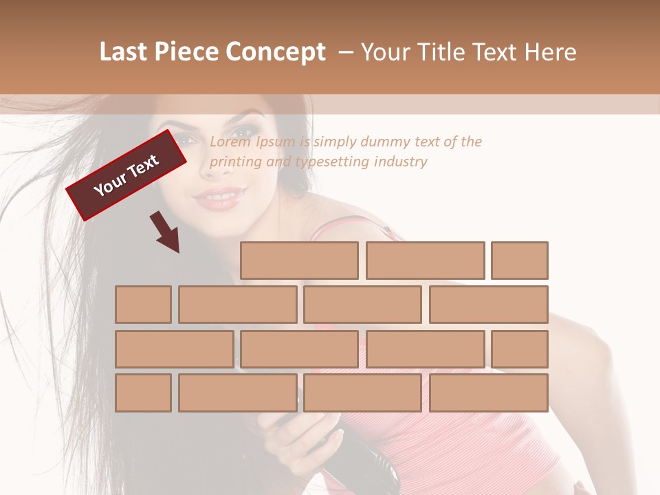 Beauty Teenagers Beautiful PowerPoint Template