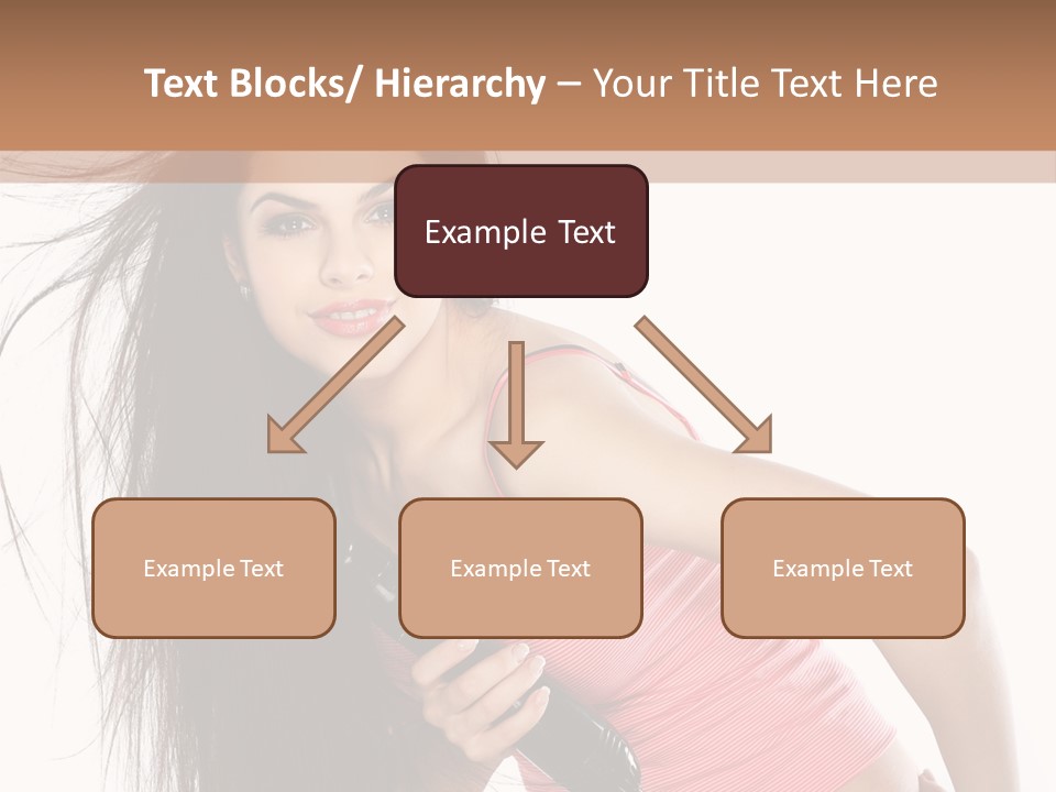 Beauty Teenagers Beautiful PowerPoint Template