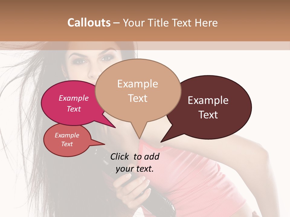 Beauty Teenagers Beautiful PowerPoint Template