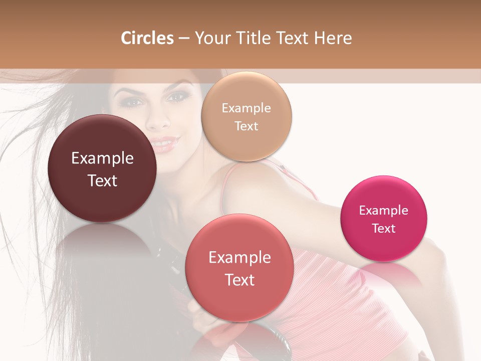 Beauty Teenagers Beautiful PowerPoint Template