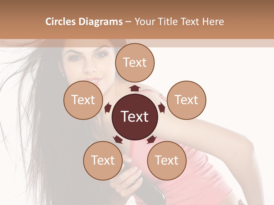 Beauty Teenagers Beautiful PowerPoint Template