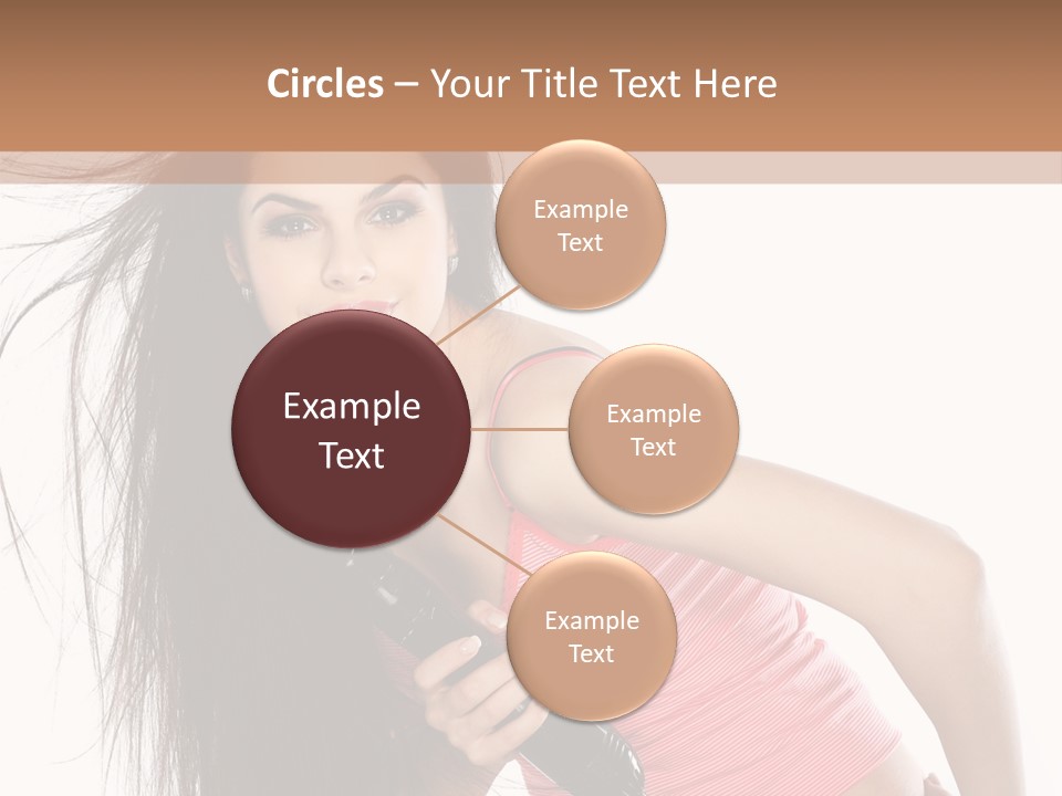 Beauty Teenagers Beautiful PowerPoint Template