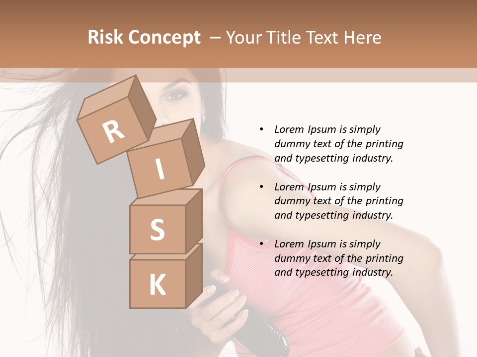 Beauty Teenagers Beautiful PowerPoint Template