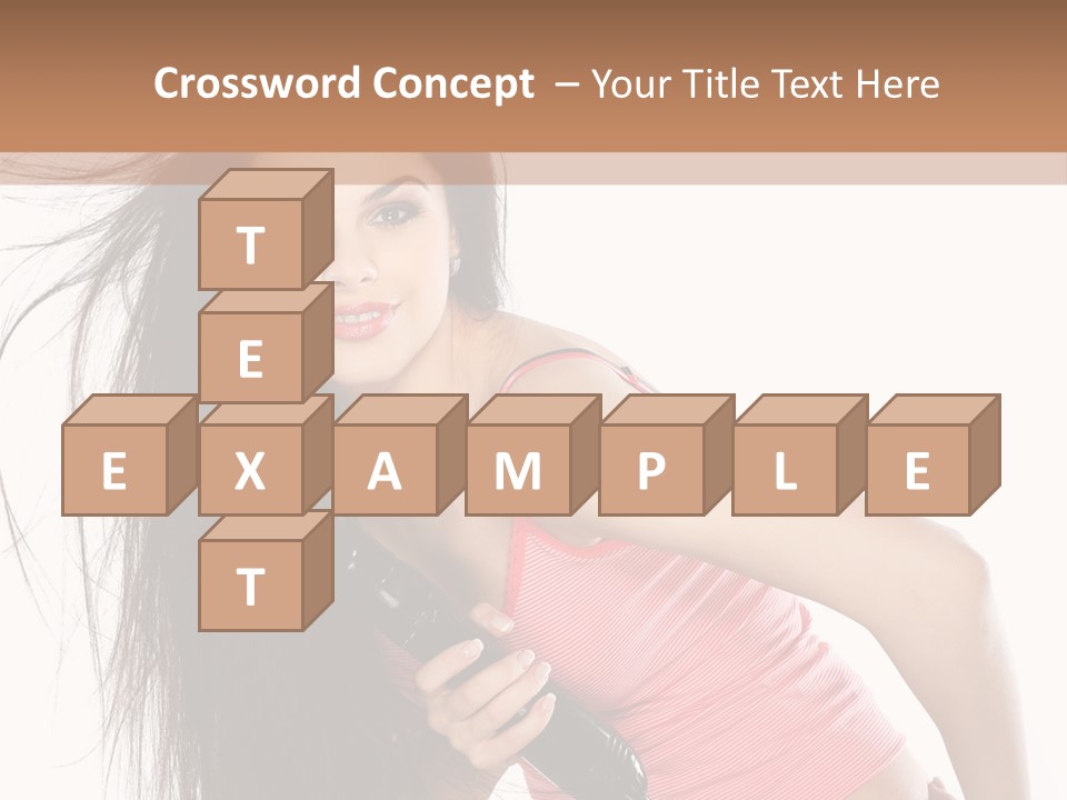 Beauty Teenagers Beautiful PowerPoint Template