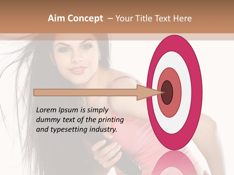 Beauty Teenagers Beautiful PowerPoint Template
