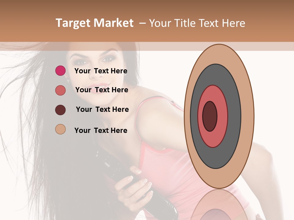 Beauty Teenagers Beautiful PowerPoint Template