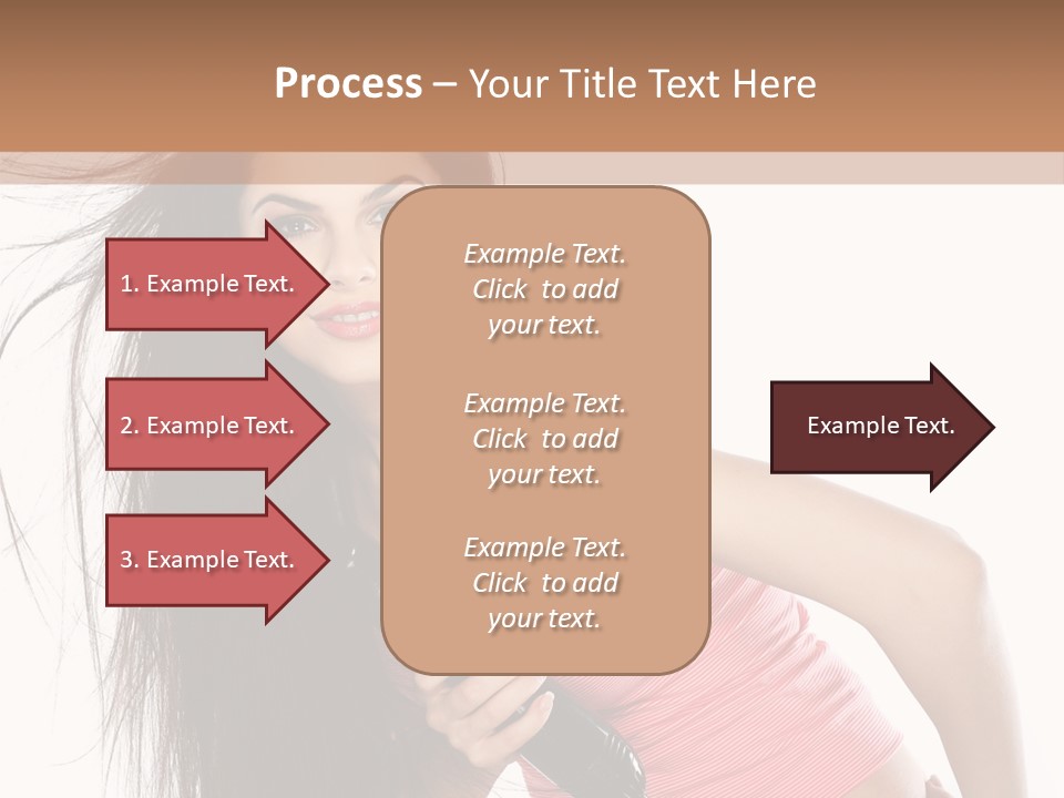 Beauty Teenagers Beautiful PowerPoint Template