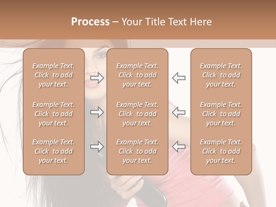 Beauty Teenagers Beautiful PowerPoint Template