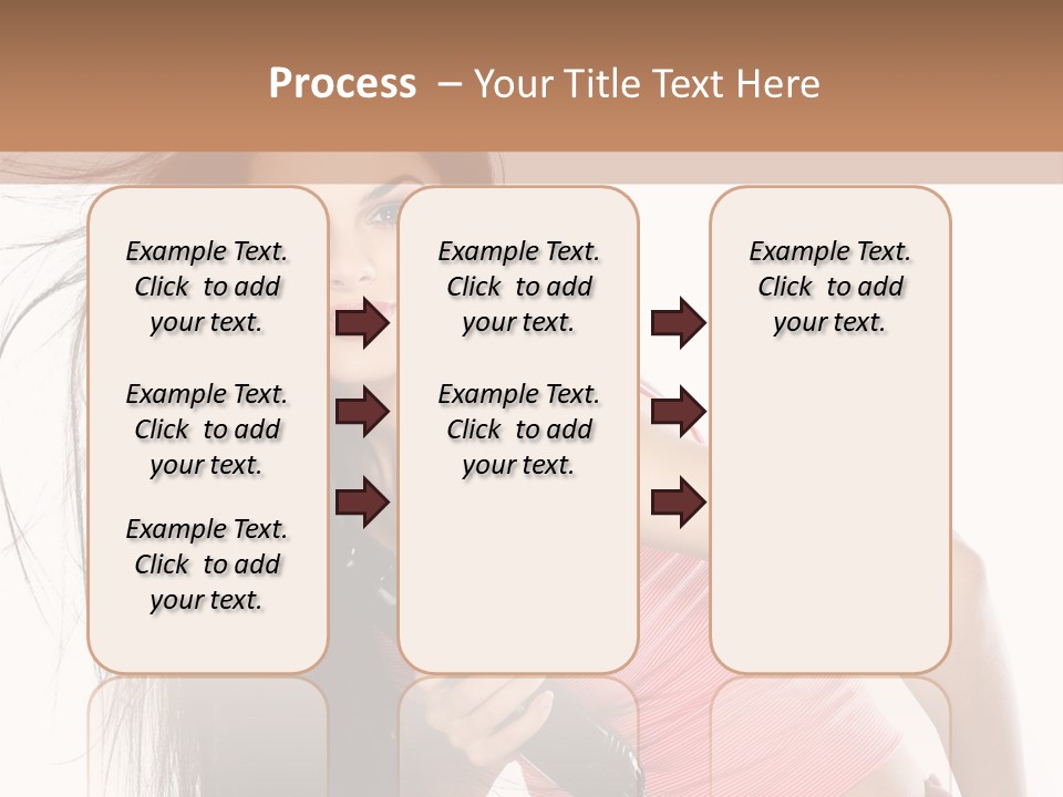 Beauty Teenagers Beautiful PowerPoint Template