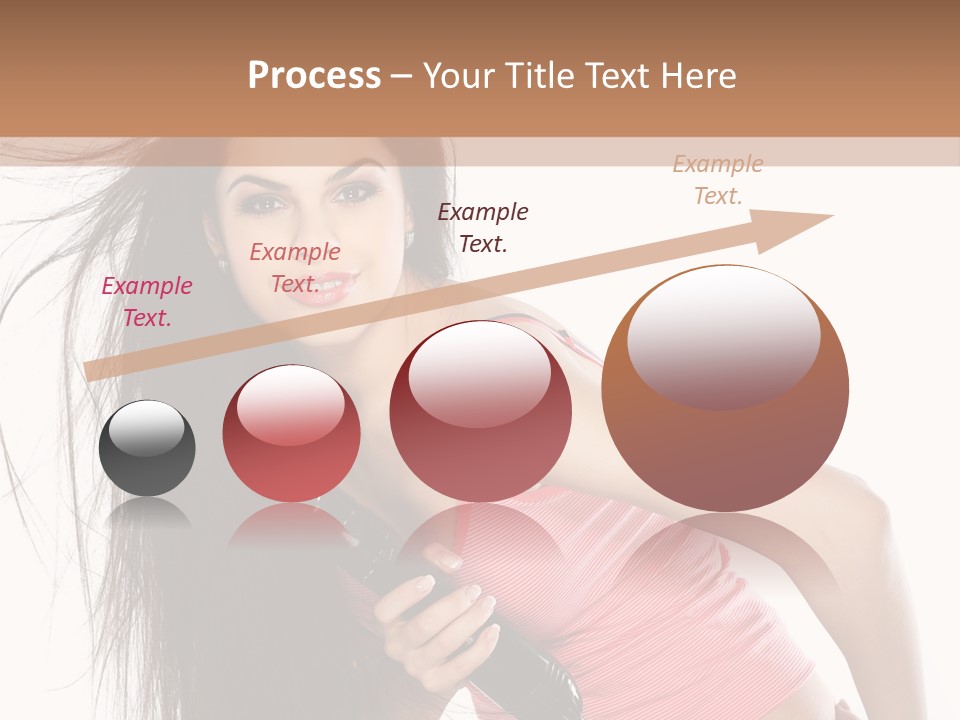 Beauty Teenagers Beautiful PowerPoint Template