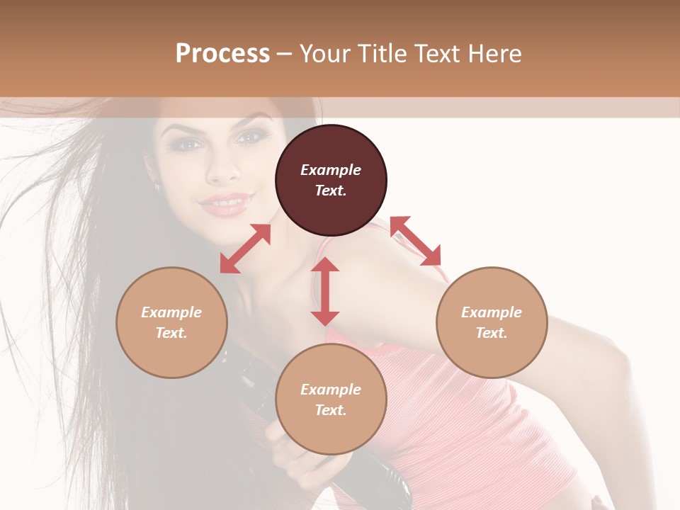 Beauty Teenagers Beautiful PowerPoint Template