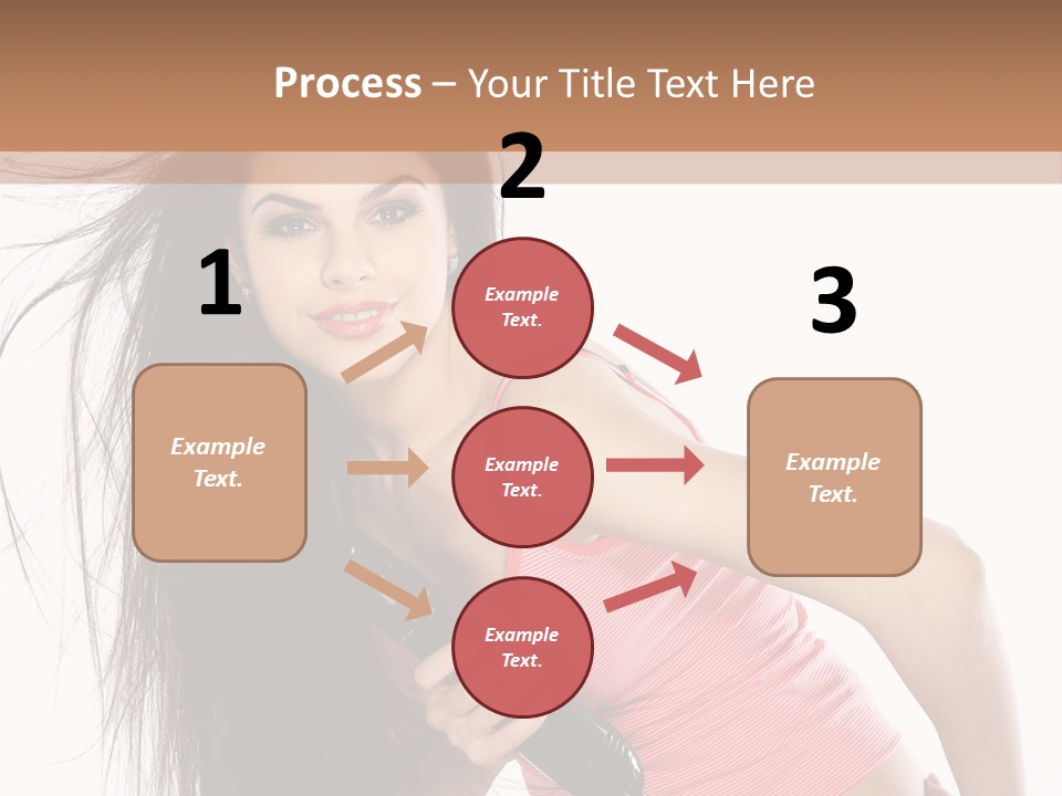 Beauty Teenagers Beautiful PowerPoint Template