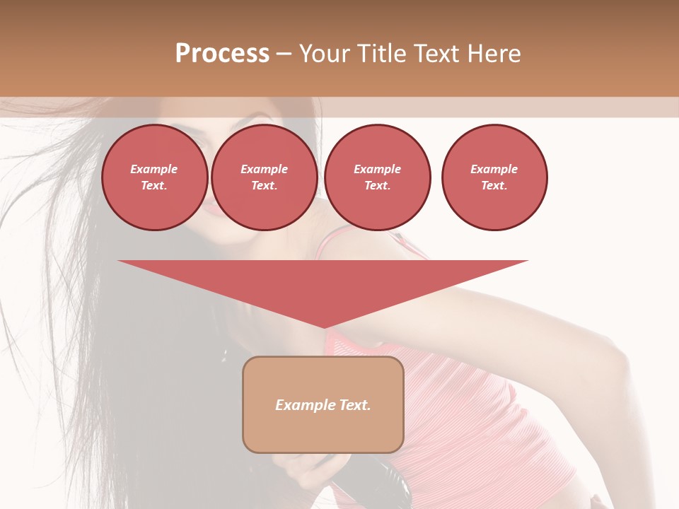 Beauty Teenagers Beautiful PowerPoint Template