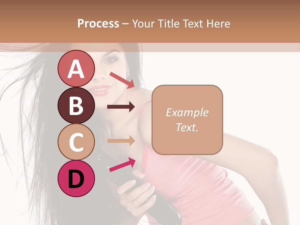 Beauty Teenagers Beautiful PowerPoint Template