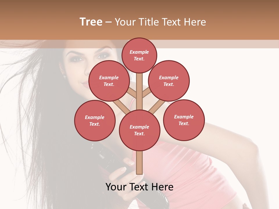 Beauty Teenagers Beautiful PowerPoint Template