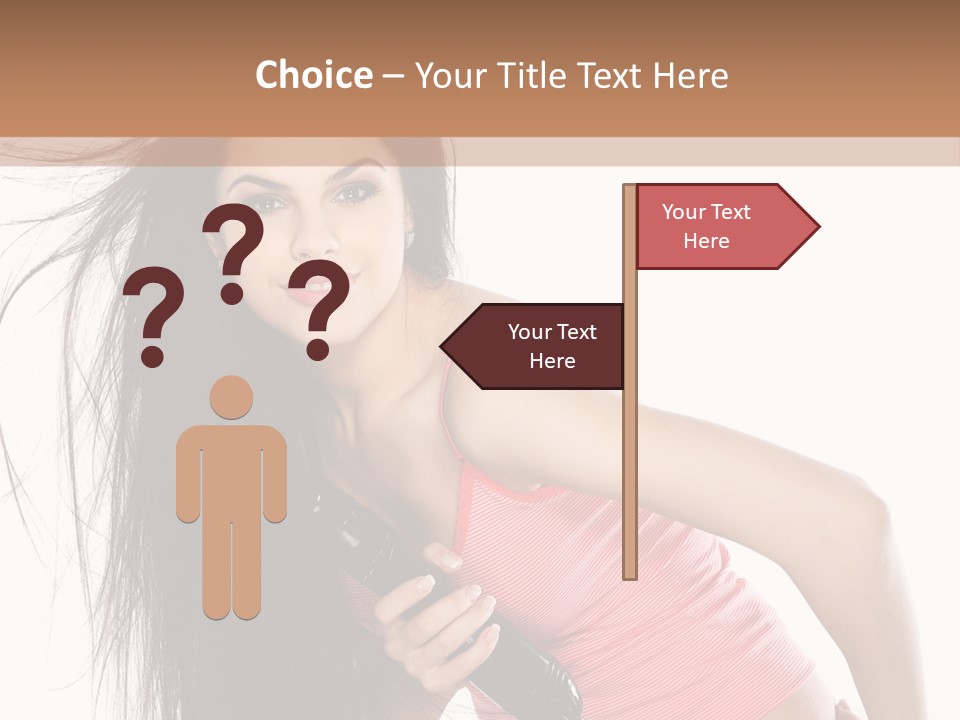 Beauty Teenagers Beautiful PowerPoint Template