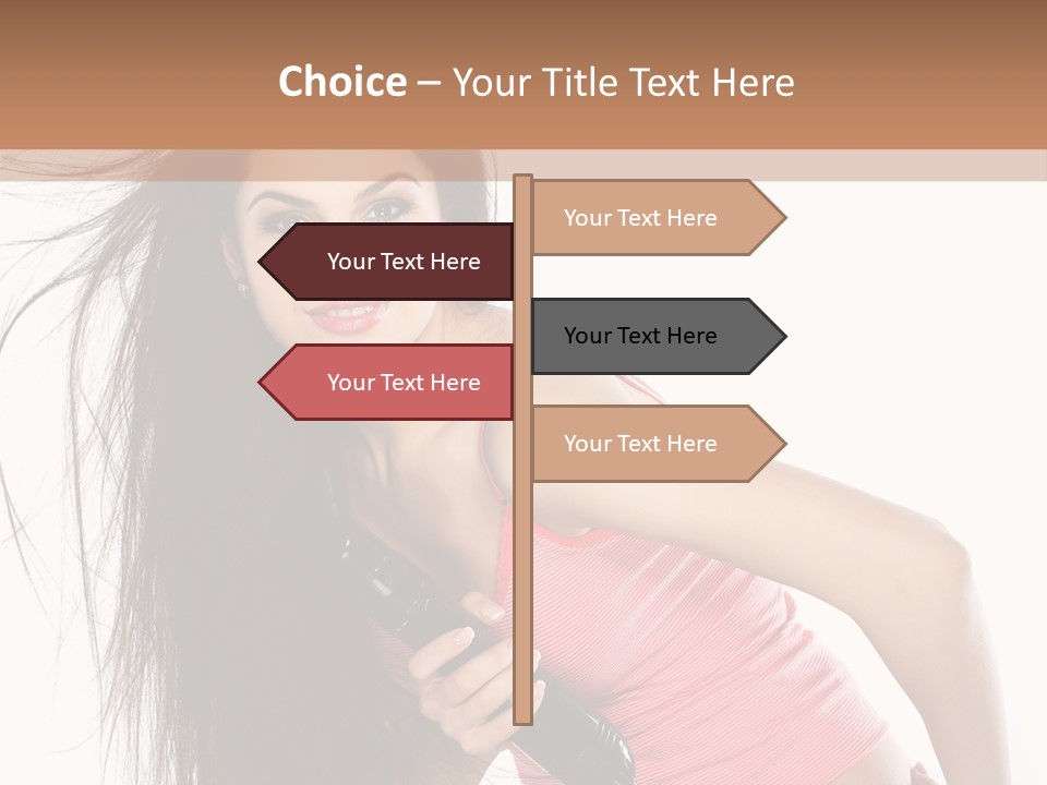 Beauty Teenagers Beautiful PowerPoint Template