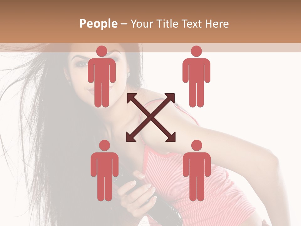 Beauty Teenagers Beautiful PowerPoint Template