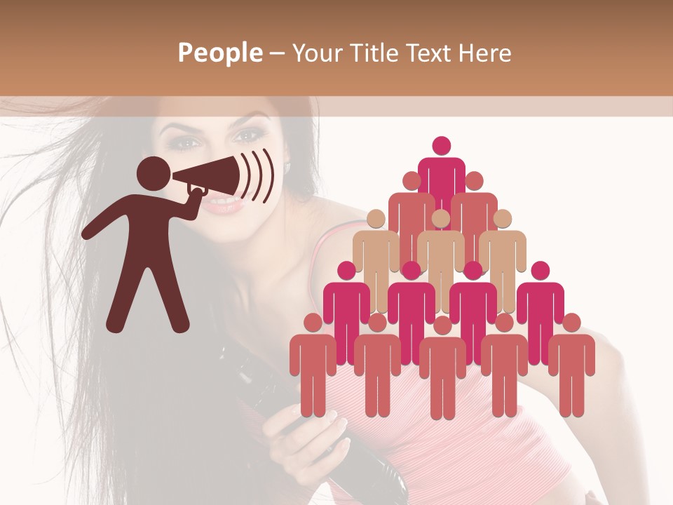 Beauty Teenagers Beautiful PowerPoint Template