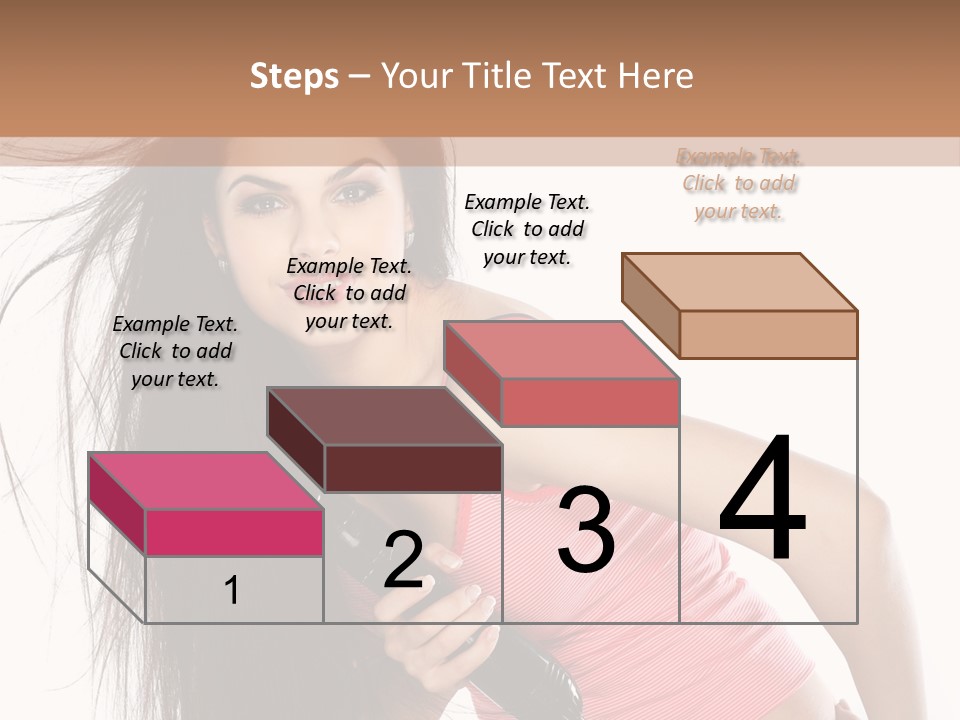 Beauty Teenagers Beautiful PowerPoint Template