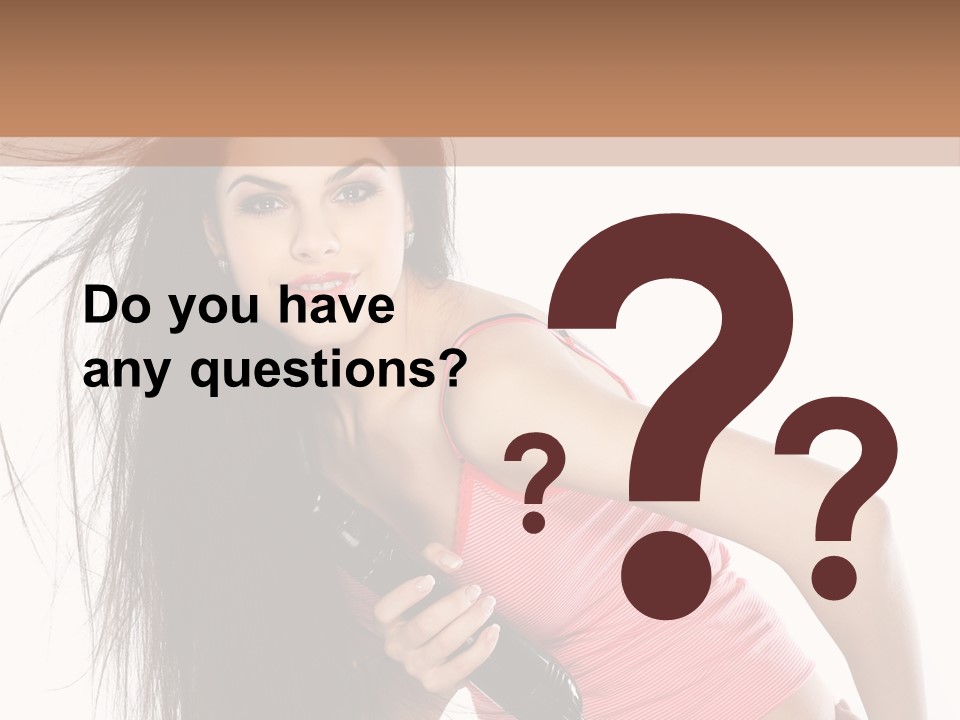 Beauty Teenagers Beautiful PowerPoint Template