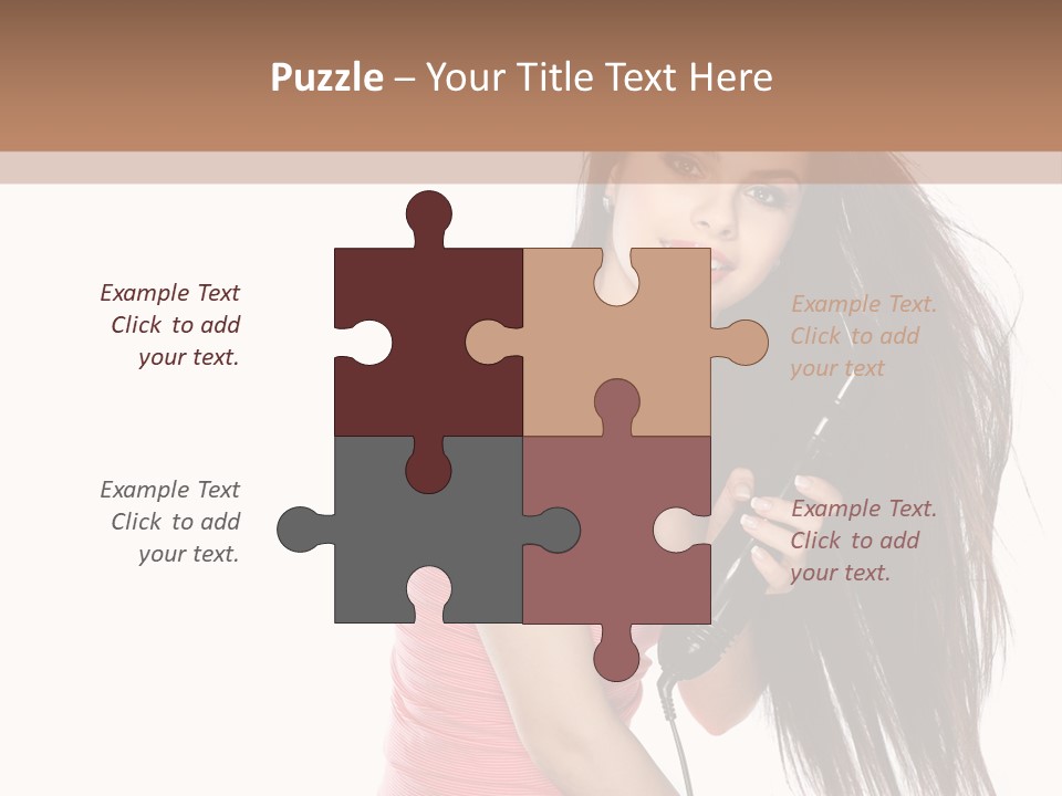 Face Teenagers  PowerPoint Template