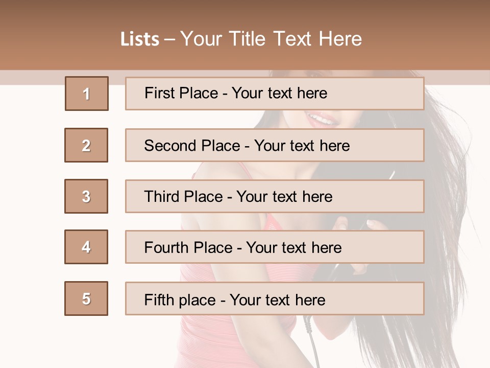 Face Teenagers  PowerPoint Template