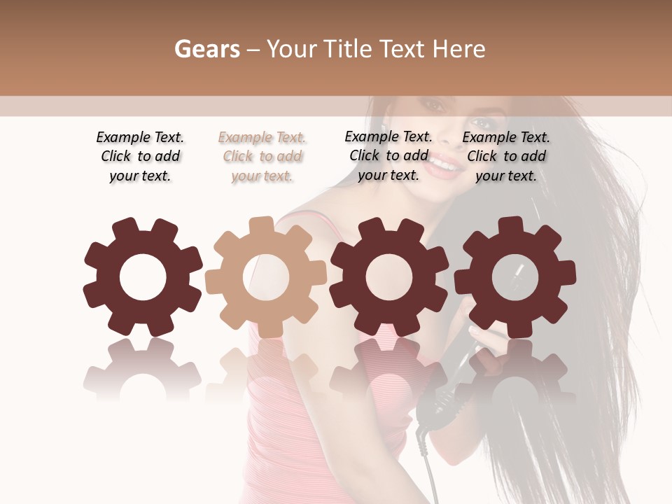 Face Teenagers  PowerPoint Template