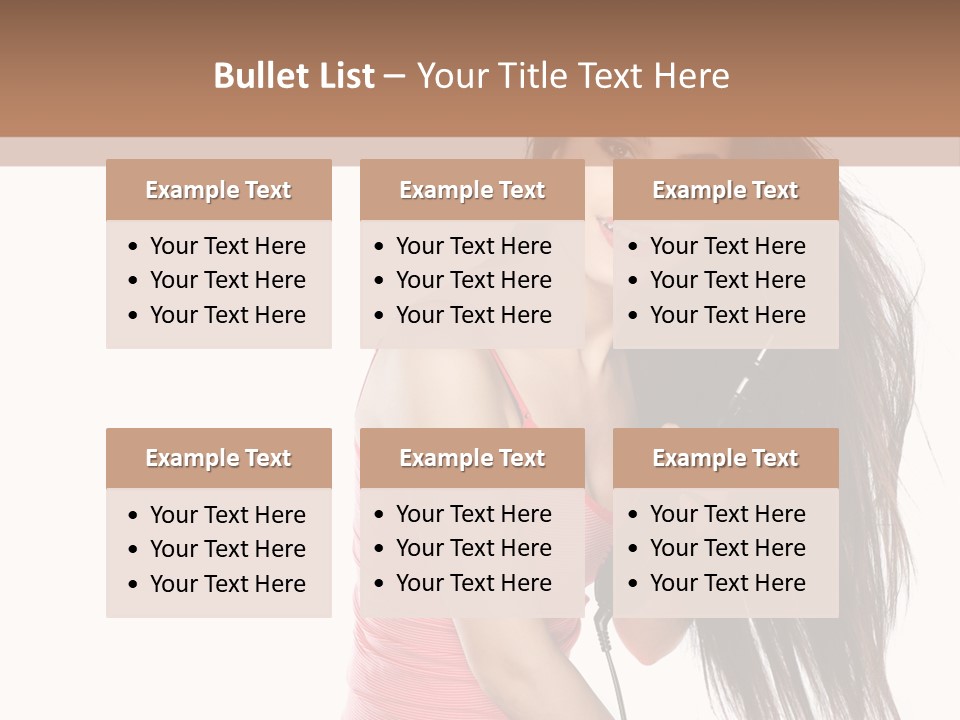 Face Teenagers  PowerPoint Template