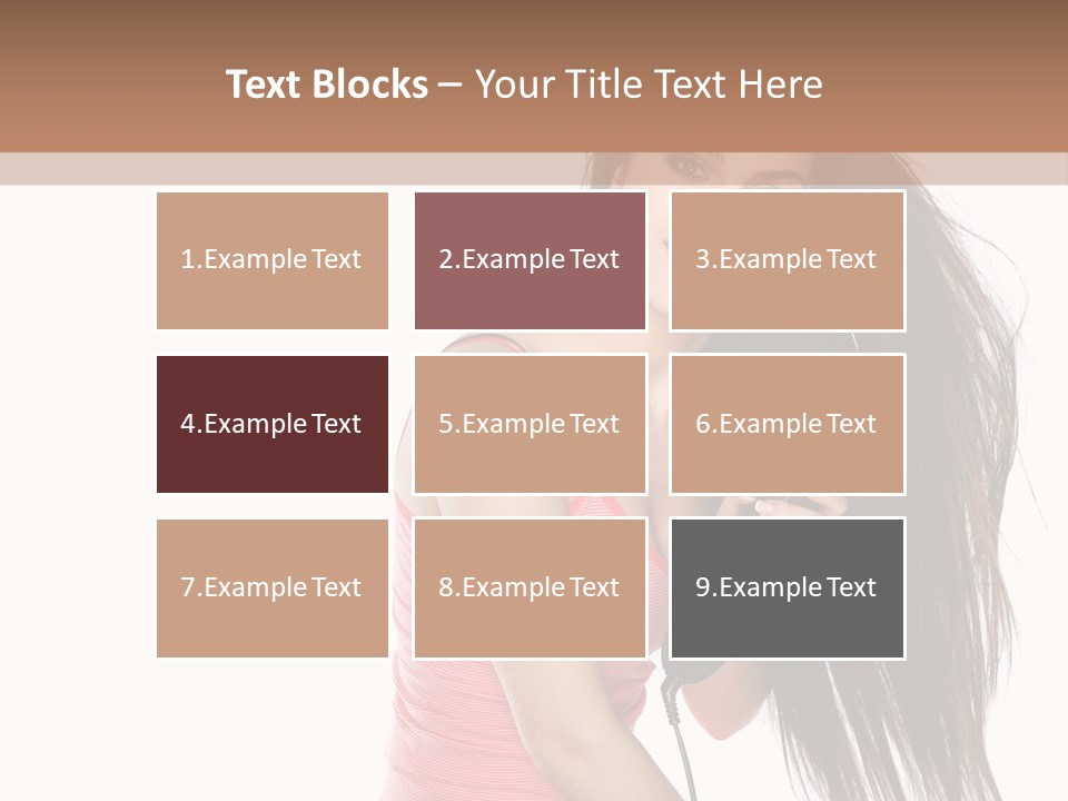 Face Teenagers  PowerPoint Template