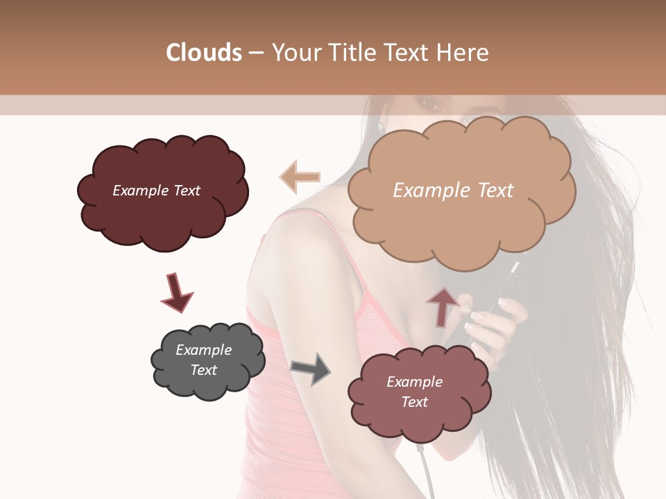 Face Teenagers  PowerPoint Template