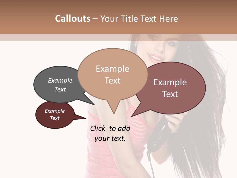 Face Teenagers  PowerPoint Template