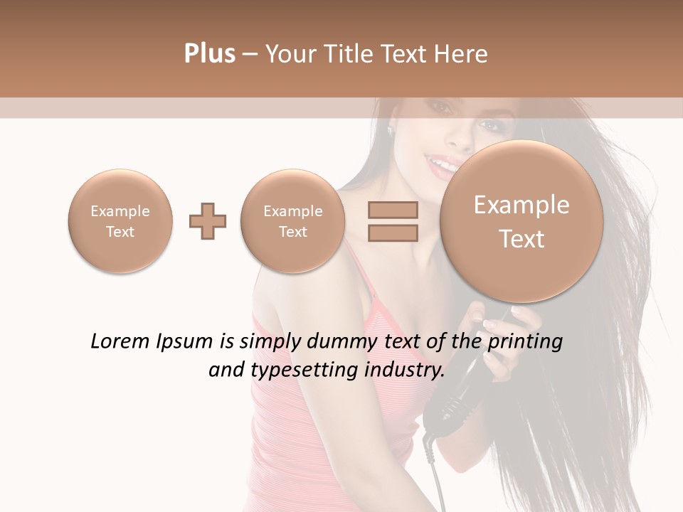 Face Teenagers  PowerPoint Template