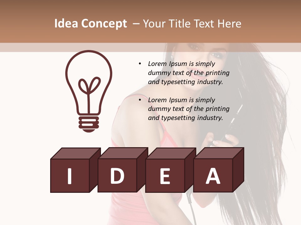 Face Teenagers  PowerPoint Template