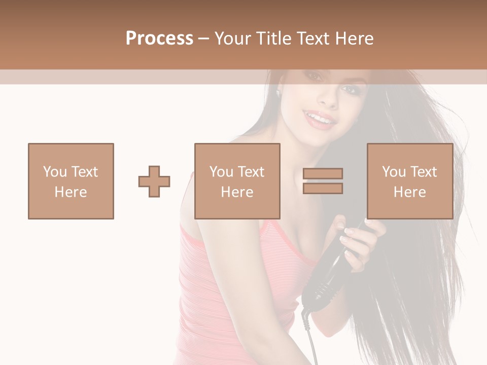 Face Teenagers  PowerPoint Template