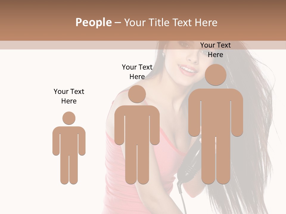 Face Teenagers  PowerPoint Template