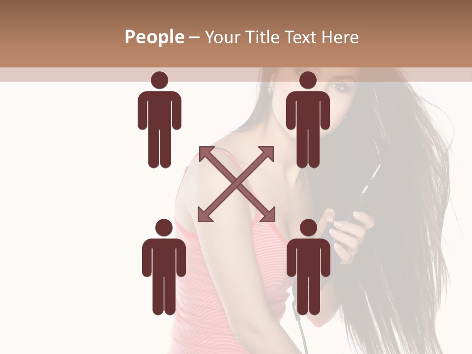 Face Teenagers  PowerPoint Template