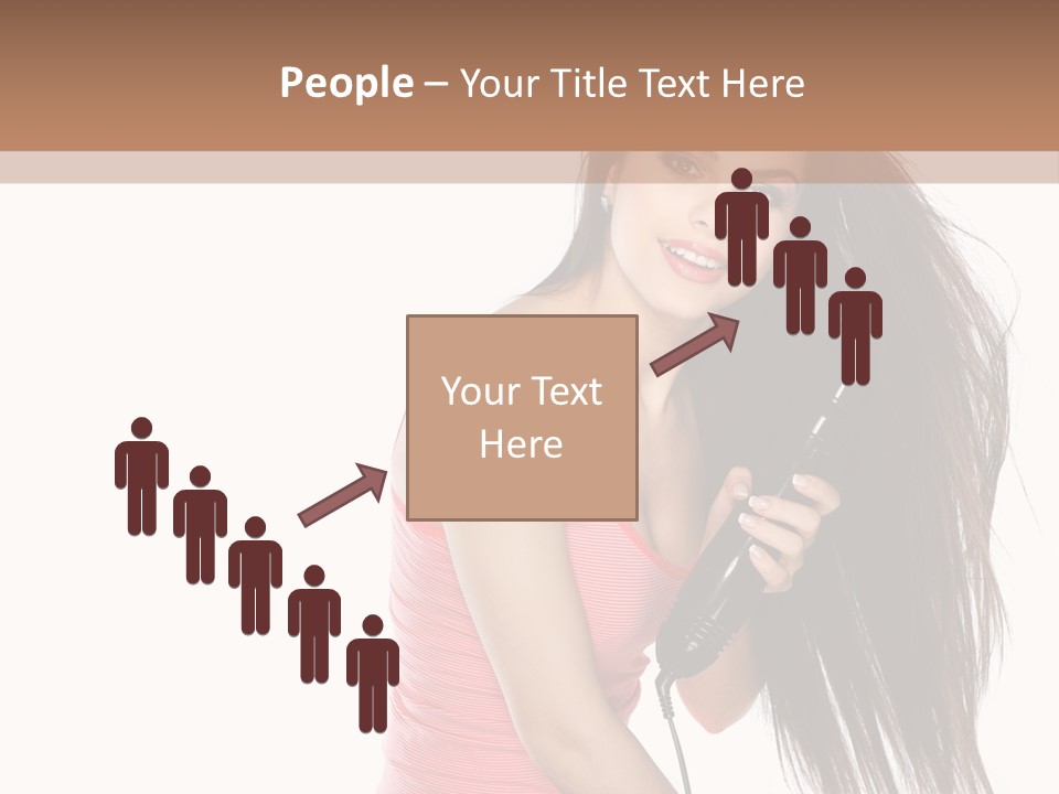 Face Teenagers  PowerPoint Template