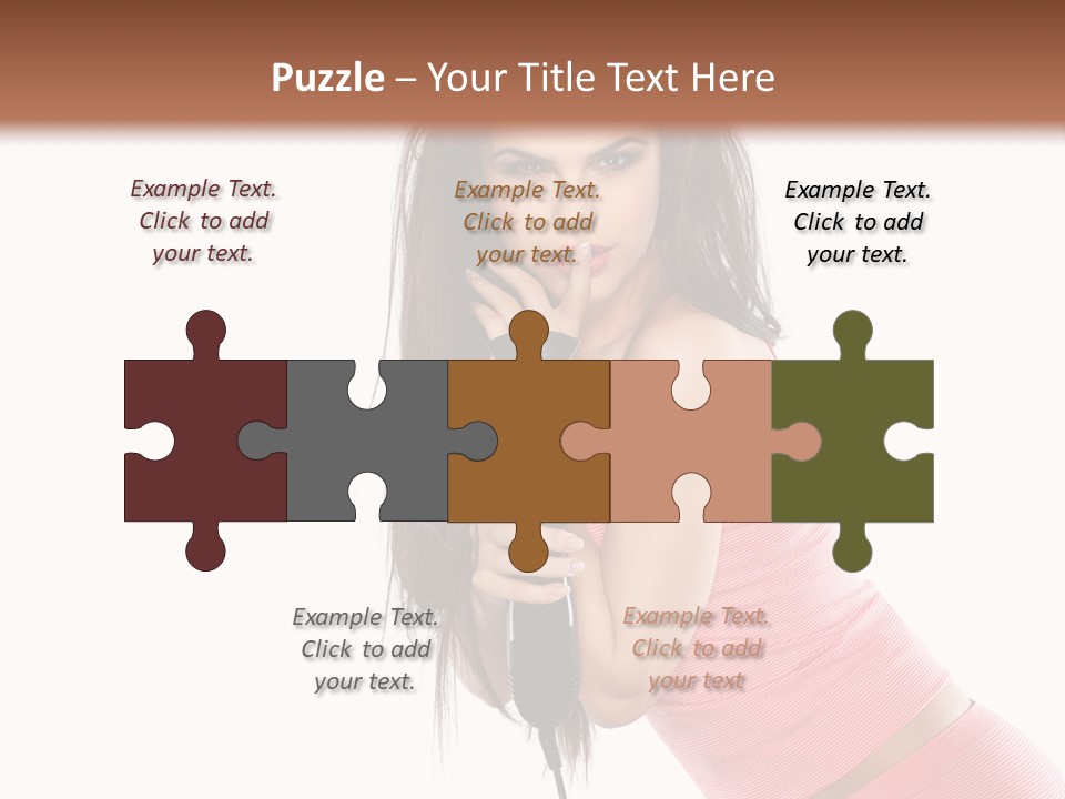 Lips Long Only PowerPoint Template