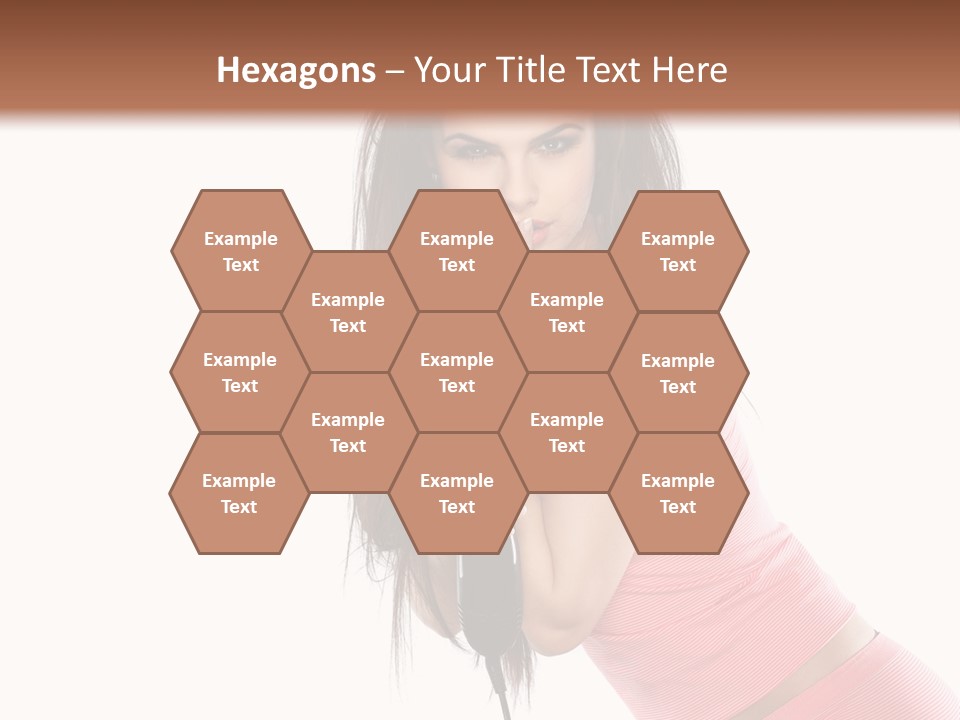 Lips Long Only PowerPoint Template