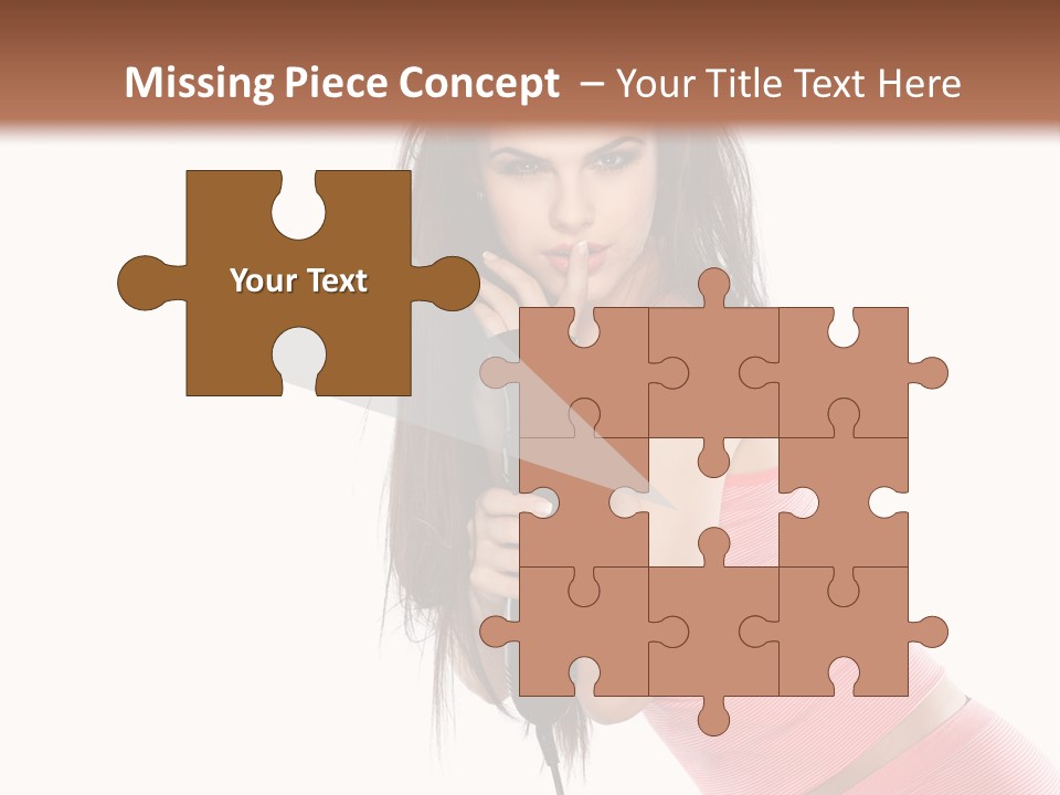 Lips Long Only PowerPoint Template