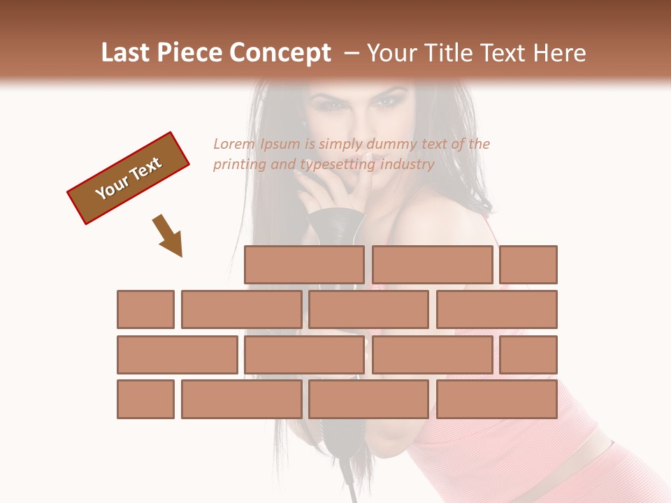Lips Long Only PowerPoint Template